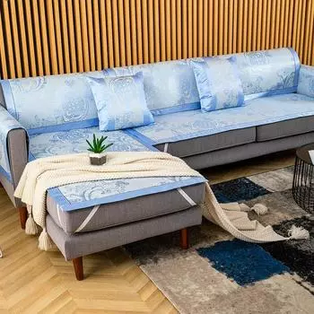 Подушка для дивана из ротангового коврика Summer Cool Подушка для дивана Summer Cool Нескользящие подушки для сидений с защитой от заусенцев 60*60cm