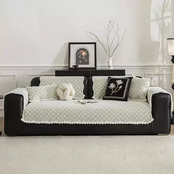 Подушка для дивана из шенилла Four Seasons Universal New Simple Light Luxury Modern Cushion Нескользящая противоскользящая подушка для дивана 70x70