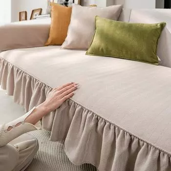 Подушка для дивана из шенилла Four Seasons Universal Anti Slip Чехол для дивана Nordic Modern Home Living Decor Чехлы для дивана Чехол 55x60