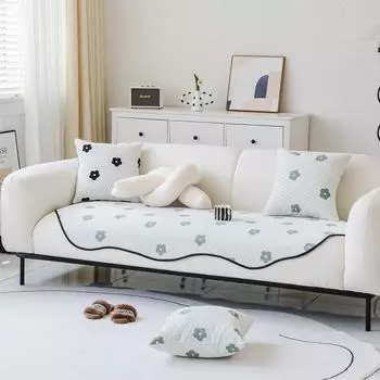 Подушка для дивана из шенилла с принтом в виде облака неправильной формы, универсальная декоративная подушка для дивана, чехол для дивана на все сезоны 70*70cm