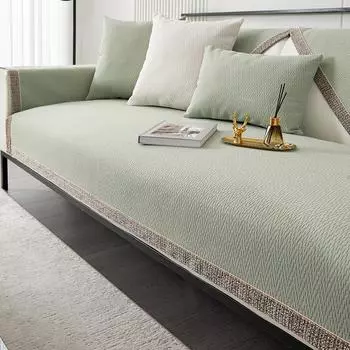 Подушка для дивана из синели, элитная доступная роскошная универсальная подушка для четырех сезонов, современная простая нескользящая универсальная подушка 70*70CM