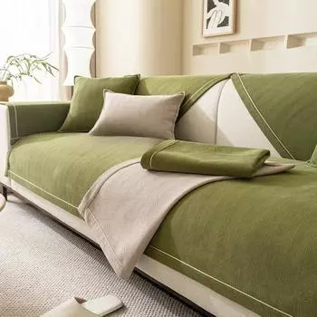 Подушка для дивана из синели Four Seasons, универсальный чехол для полотенец на спинку, ткань, нескользящий чехол для дивана, универсальный универсальный чехол для дивана 70*70cm