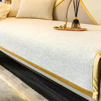 Подушка для дивана из синели Four Seasons, универсальная нескользящая ткань против морщин с темным зерном, простой и легкий роскошный однотонный чехол для подушки 70*70