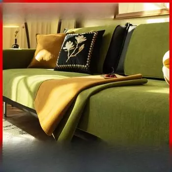 Подушка для дивана из синели Four Seasons, универсальный кожаный чехол для дивана, комплект подушек, нескользящая ткань 70*70