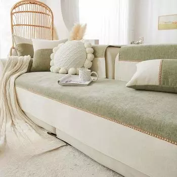 Подушка для дивана из синели Four Seasons, универсальная подушка для сиденья дивана для гостиной, чехол для дивана, чехол для полотенец 70*70cm