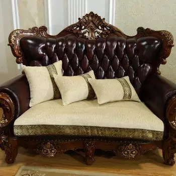 Подушка для дивана из синели, подушка для спинки, подлокотник для полотенца 70*70