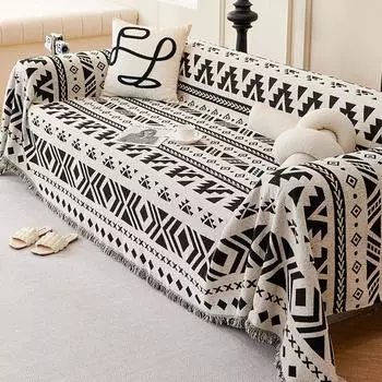 Подушка для дивана из синели, полное покрытие, тканевый чехол, всесезонный противоскользящий чехол для дивана, новый тканевый чехол с защитой от кошачьих царапин, одеяло 180*130cm