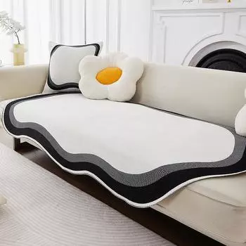 Подушка для дивана из синели специальной формы, универсальный нескользящий чехол для дивана Four Seasons, высококачественный чехол для дивана, полотенце 70*70cm