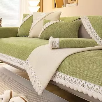 Подушка для дивана из синели, универсальная нескользящая подушка Four Seasons, чехол на спинку дивана, чехол для дивана, полотенце 70*70