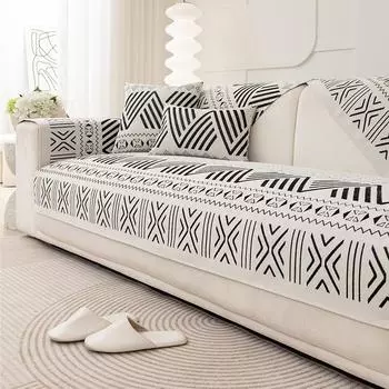 Подушка для дивана из синели, универсальная подушка для сиденья дивана для гостиной, нескользящая подушка для дивана, чехол для полотенца, подушка 70*70cm