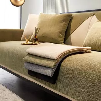 Подушка для дивана из синели, универсальная нескользящая подушка для четырех сезонов, простая, современная, легкая, роскошная, элитная, тканевый чехол для шезлонга 70*70