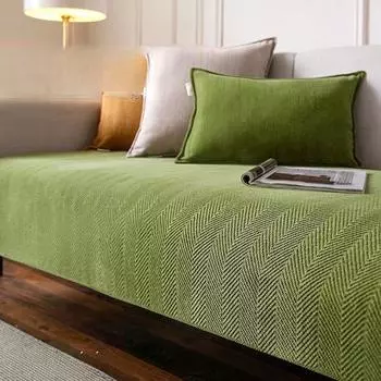 Подушка для дивана из синели, универсальная нескользящая подушка для четырех сезонов, доступная, роскошная, стильная, современный высококачественный простой чехол, чехол для полотенец, дивана 70*70cm