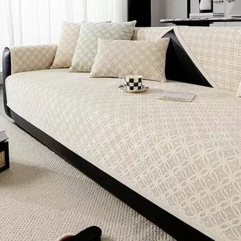 Подушка для дивана из синели, универсальная простая современная подушка для сиденья, нескользящая легкая роскошная подушка для дивана, спинка 70x70