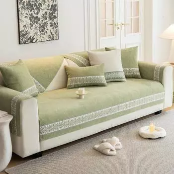 Подушка для дивана из синели, универсальные нескользящие подушки для сиденья Four Seasons, чехол для дивана, чехол на спинку, полотенце 70*70cm