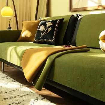 Подушка для дивана из синели, универсальные нескользящие подушки для сидений Four Seasons, три сиденья, одна императорская наложница, чехол для дивана, пылезащитный чехол, полотенце 70*70cm