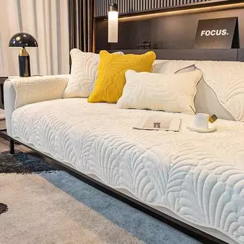 Подушка для дивана из синели, универсальный универсальный чехол для дивана на четыре сезона, легкая роскошная высококачественная подушка, тканевый чехол на спинку 70*70