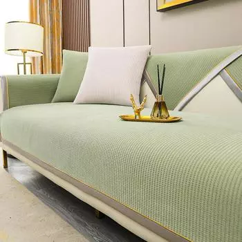 Подушка для дивана из синели, универсальный чехол для дивана Four Seasons, Advanced Sense Light, роскошный и простой современный чехол для дивана 70*70cm