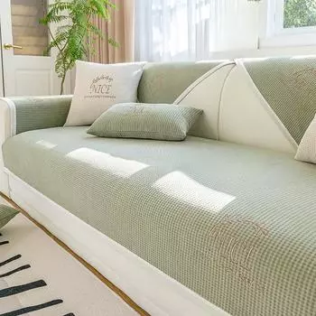 Подушка для дивана из синели, универсальный высококачественный чехол для дивана Four Seasons, против царапин, с антипригарным покрытием, шерстяное полотенце для дивана, нескользящее, устойчивое к пятнам 70*70cm