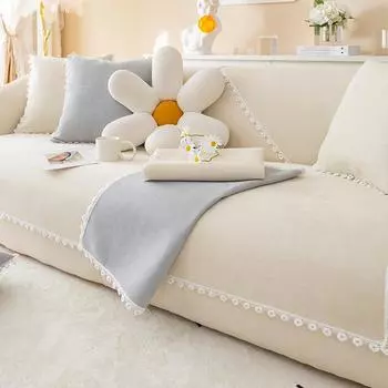 Подушка для дивана из синели, «все в одном», легкая роскошь, простая и современная, новая подушка для сиденья, спинка для полотенца 70*70CM