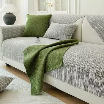 Подушка для дивана из синели, защита от царапин, пыли, чехол для дивана для гостиной, ткань, универсальная нескользящая спинка, подлокотник, чехол, полотенце A 70x70