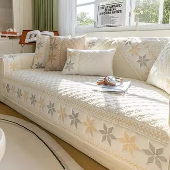 Подушка для дивана из стираного хлопка, летняя легкая роскошная американская богемная нескользящая тканевая подушка, чехол для подушки на сиденье 70*70