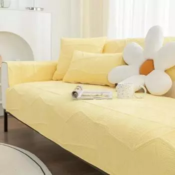 Подушка для дивана из стираного хлопка, простая и современная всесезонная универсальная подушка для гостиной, тканевый противоскользящий чехол 70x70cm