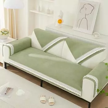 Подушка для дивана из свежего хлопка и льна, универсальная подушка для четырех сезонов, одеяло, нескользящий чехол для дивана, тканевый чехол 70X70