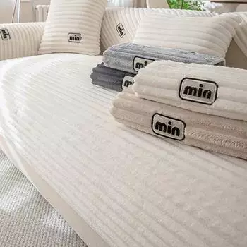 Подушка для дивана из ткани премиум-класса Sense Of Autumn And Winter, утолщенная, теплая, мягкая, нескользящая 70*70cm бежевый