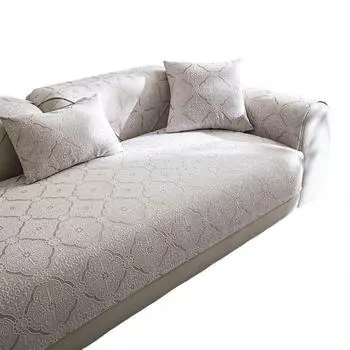 Подушка для дивана из жаккардовой синели, водонепроницаемая, всесезонная, противоскользящая, чехол для дивана, подушка для сиденья 70*70cm