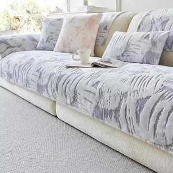 Подушка для дивана Кролик Плюшевая подушка для дивана Нескользящее полотенце для дивана Осенне-зимний чехол для дивана Ткань для дивана Чехол для дивана Полотенце 70x70