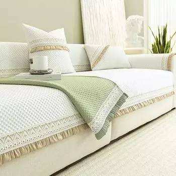 Подушка для дивана, летний высококачественный коврик для дивана, нескользящий, устойчивый к пятнам, прохладный на ощупь чехол для дивана, чехол для дивана, все включено 70*70cm