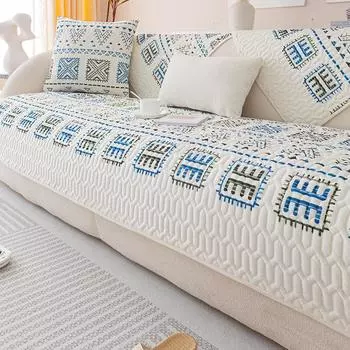 Подушка для дивана, летняя элитная хрустальная бархатная подушка для четырех сезонов, универсальная простая современная спинка, полотенце, роскошная подушка 70*70cm