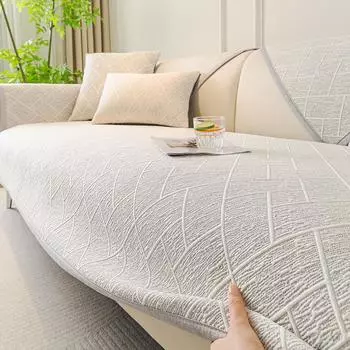 Подушка для дивана, летняя нескользящая нескользящая ткань для дивана из ледяного шелка, подушка для дивана 70*70cm