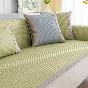 Подушка для дивана, летняя подушка для сиденья, новинка, нескользящий летний чехол для дивана, пылезащитный чехол, тканевая подушка 60*60cm