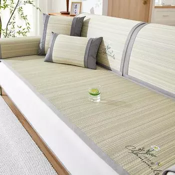 Подушка для дивана, летняя подушка для сиденья, летняя нескользящая подушка для дивана, ткань 50-50