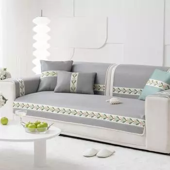 Подушка для дивана, летняя подушка из ледяного шелка, летний коврик, летняя подушка, нескользящая кожаная подушка для дивана, универсальная крутая подушка 70*70cm