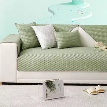 Подушка для дивана, летняя подушка из ледяного шелка, летний коврик, черный технологический прохладный вид, подушка из ледяных бобов, летняя новая ткань, чехол для дивана, полный 70*70cm