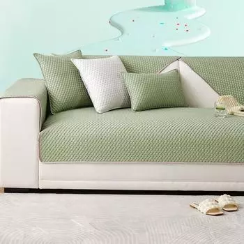 Подушка для дивана Лето Лето Лето Лето Коврик Черный Технология Cool Feeling Ice Bean Подушка Лето Новый тканевый чехол для дивана 70*70cm