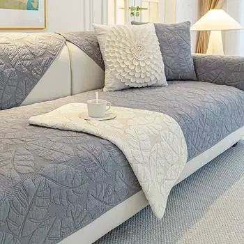 Подушка для дивана, мытье, чистый хлопок, четыре сезона, универсальный китайский простой нескользящий чехол для подушки, полностью хлопковый чехол, фиксированный 70*70cm