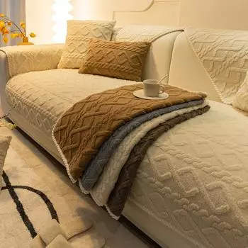 Подушка для дивана на все времена года, простая современная подушка, нескользящая подушка, чехол для дивана, подушка для сиденья, зимний чехол, полотенце на спинку 70*70cm