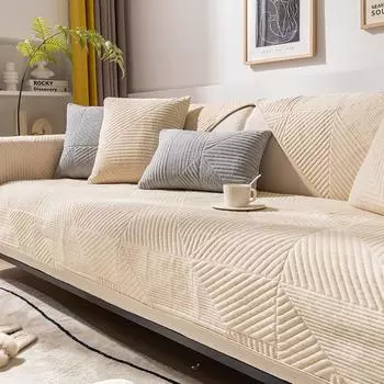 Подушка для дивана, нескользящая, «Четыре сезона», обычная синель, современная простая подушка, спинка, подлокотник, полотенце, кожаный диван, чехол, тканевый чехол 70*70CM