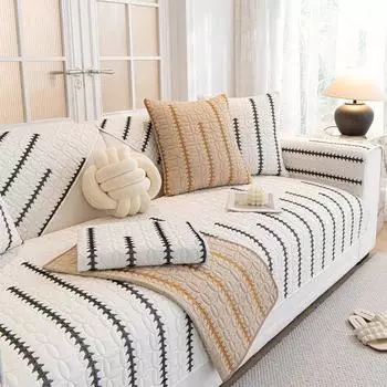 Подушка для дивана Нескользящая, устойчивая к царапинам, универсальная, для гостиной, накидка на диван, тканевое полотенце для спинки, чехол для дивана 70*70cm