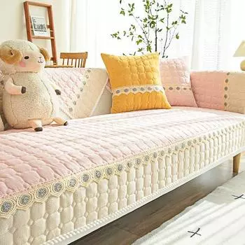 Подушка для дивана, нескользящая, устойчивая к пятнам, чехол для дивана в пасторальном стиле, высококачественный чехол для дивана Sense 70*70cm