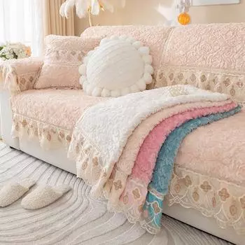 Подушка для дивана, нескользящая, утолщенная, осенне-зимняя, простая, современная подушка, кожаный чехол для дивана, полотенце, тканевое полотенце 70x70