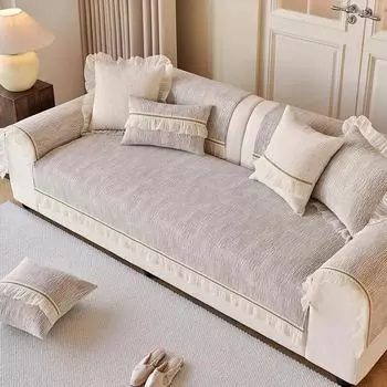 Подушка для дивана Nordic Wind Snow Neil, всесезонная, универсальная, пылезащитная и противоскользящая, чехол для дивана с изображением кошачьих когтей, полотенце для гостиной 60x60