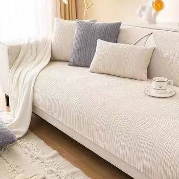 Подушка для дивана, новая четырехсезонная универсальная нескользящая подушка для сиденья, задняя крышка, современный простой цветной кожаный чехол для дивана 70*70cm