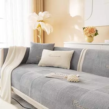 Подушка для дивана, новинка, универсальный простой современный чехол для дивана с изображением знаменитостей, чехол на диван, подушка для сиденья, нескользящий тканевый кожаный чехол 70*70cm