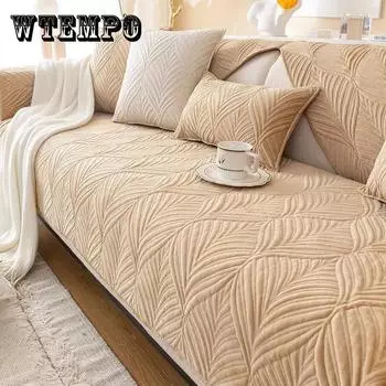 Подушка для дивана, обычная ткань для четырех сезонов, нескользящая высококачественная скандинавская простая толстая подушка, зимняя плюшевая подушка, полотенце 90*90cm синий