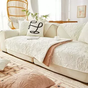 Подушка для дивана, осенне-зимняя, утолщенная флисовая подушка, прямой ряд, нескользящая кожаная наволочка для дивана, ткань для чехла 70*70cm