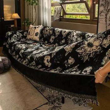 Подушка для дивана-полотенца в китайском стиле, легкая роскошная ткань с полным покрытием, универсальный чехол для дивана на четыре сезона, летний чехол «все включено» 180-130